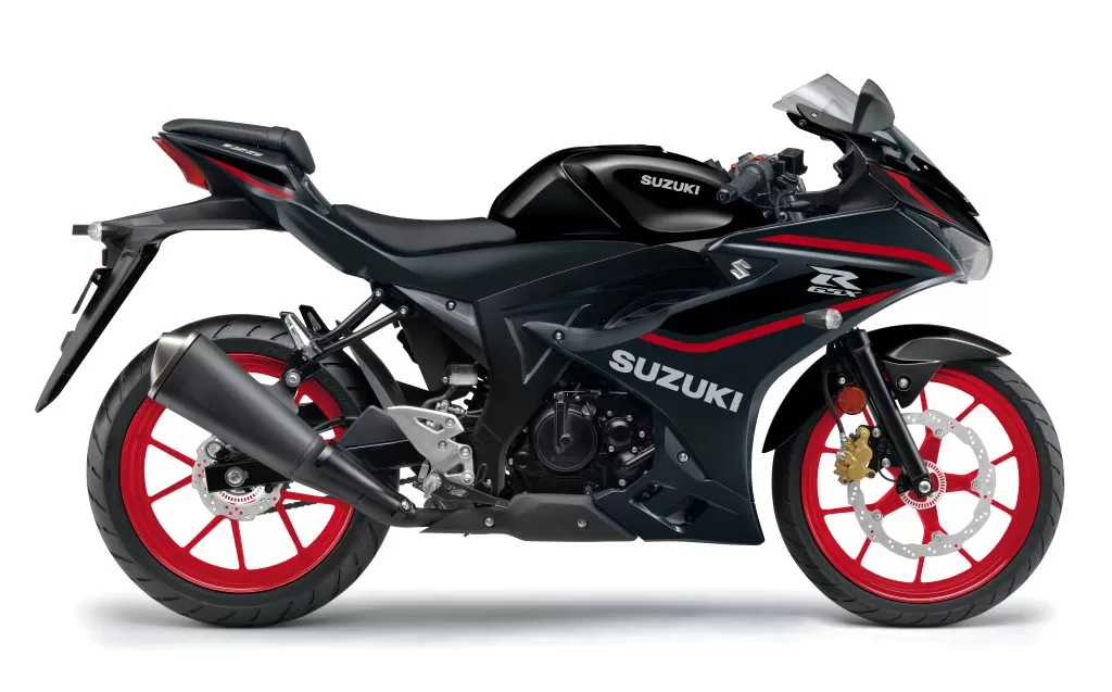 Suzuki GSX-R125 White Static Front