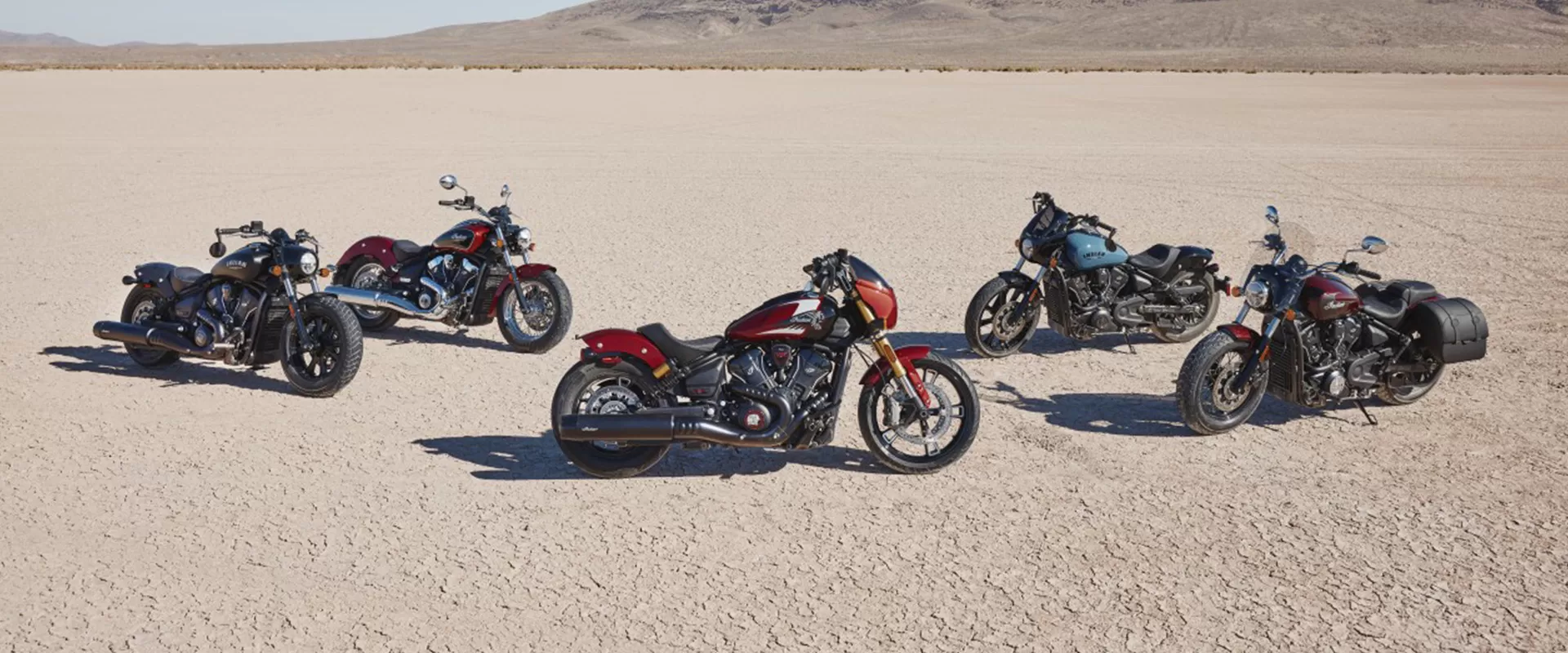 Indian Scout 2025 Range Exterior Full Line Up